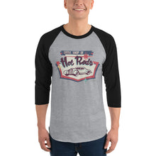 Load image into Gallery viewer, Retro Style - 3/4 sleeve unisex raglan shirt