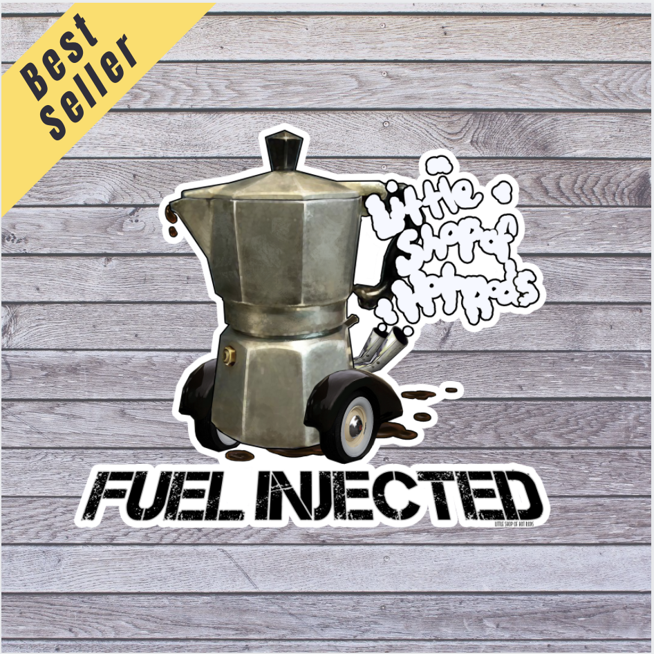 Fuel Injected - Bubble-free car stickers