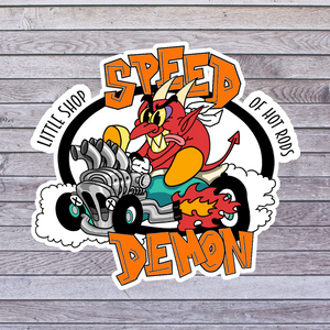 Speed Demon - Bubble-free car stickers